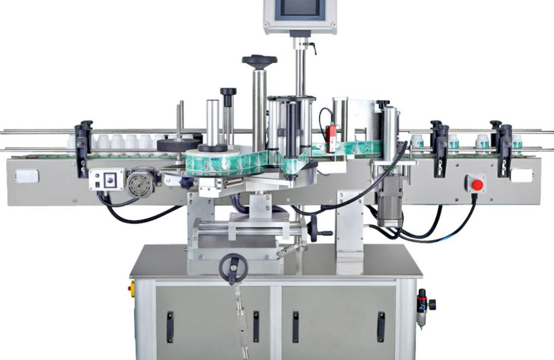 Double Side Pneumatic Labeling Machine