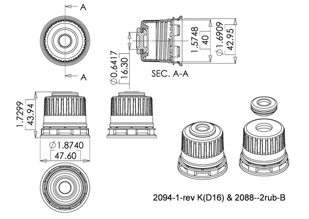 Tamper-Evident Caps