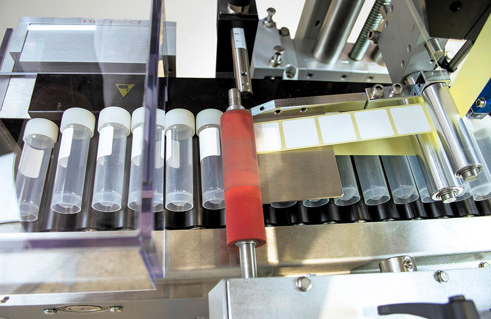 Automatic Tube Labeling Machine