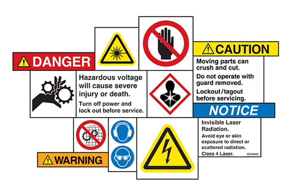 Different Types of Safety Labels