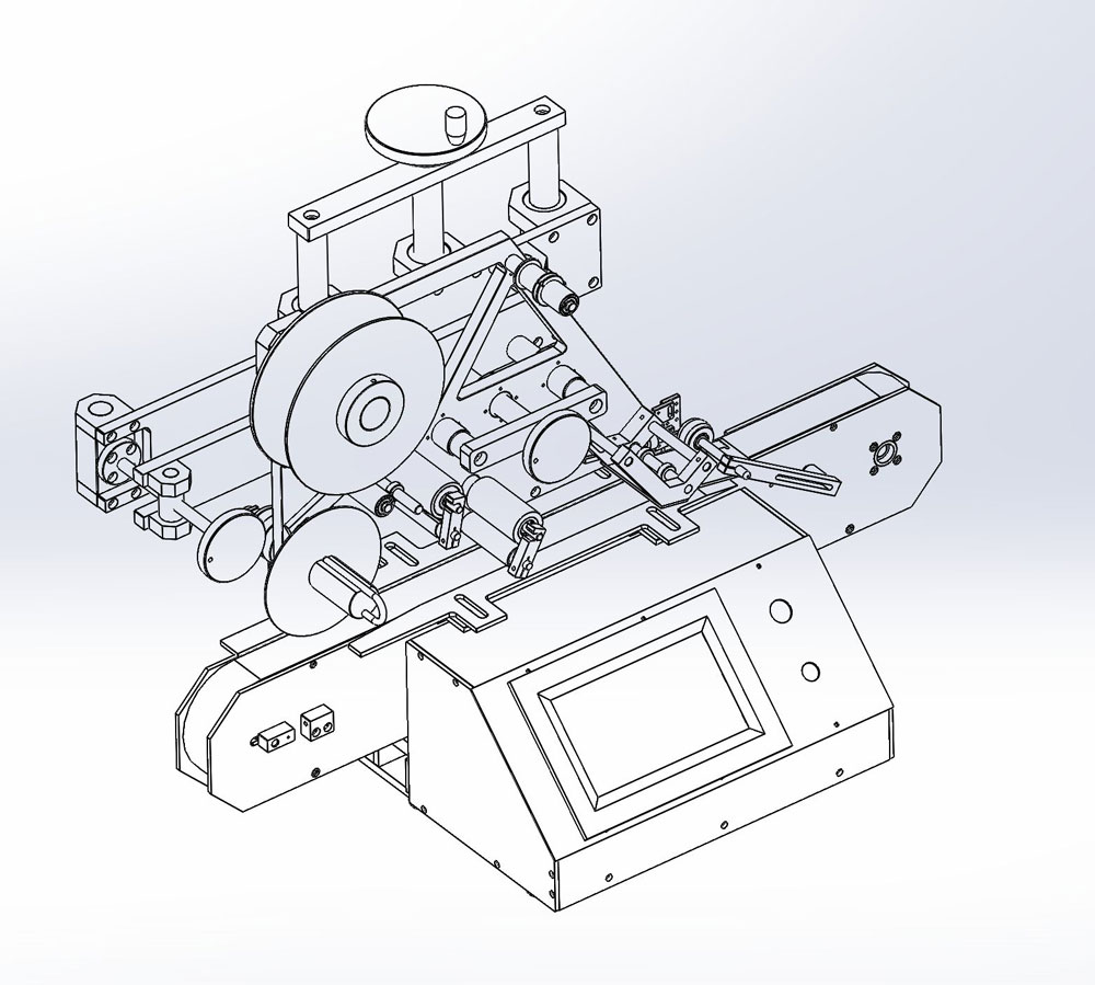 Table Type Labeling Machine